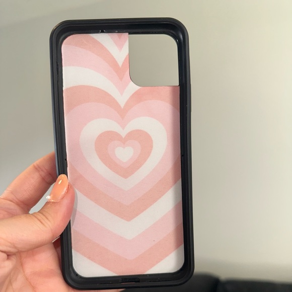 Wildflower Red Heart Peppermint Latte iPhone 11 Pro Max Case Limited Edition - Picture 2 of 4